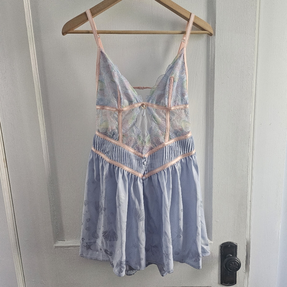 For Love & Lemons High Tide Slip Dress